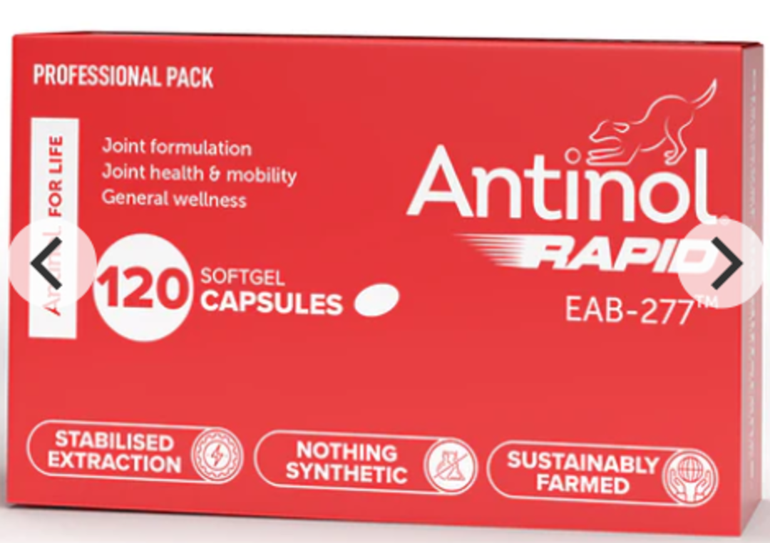 Antinol® Rapid for Dogs 120 Capsules image 0